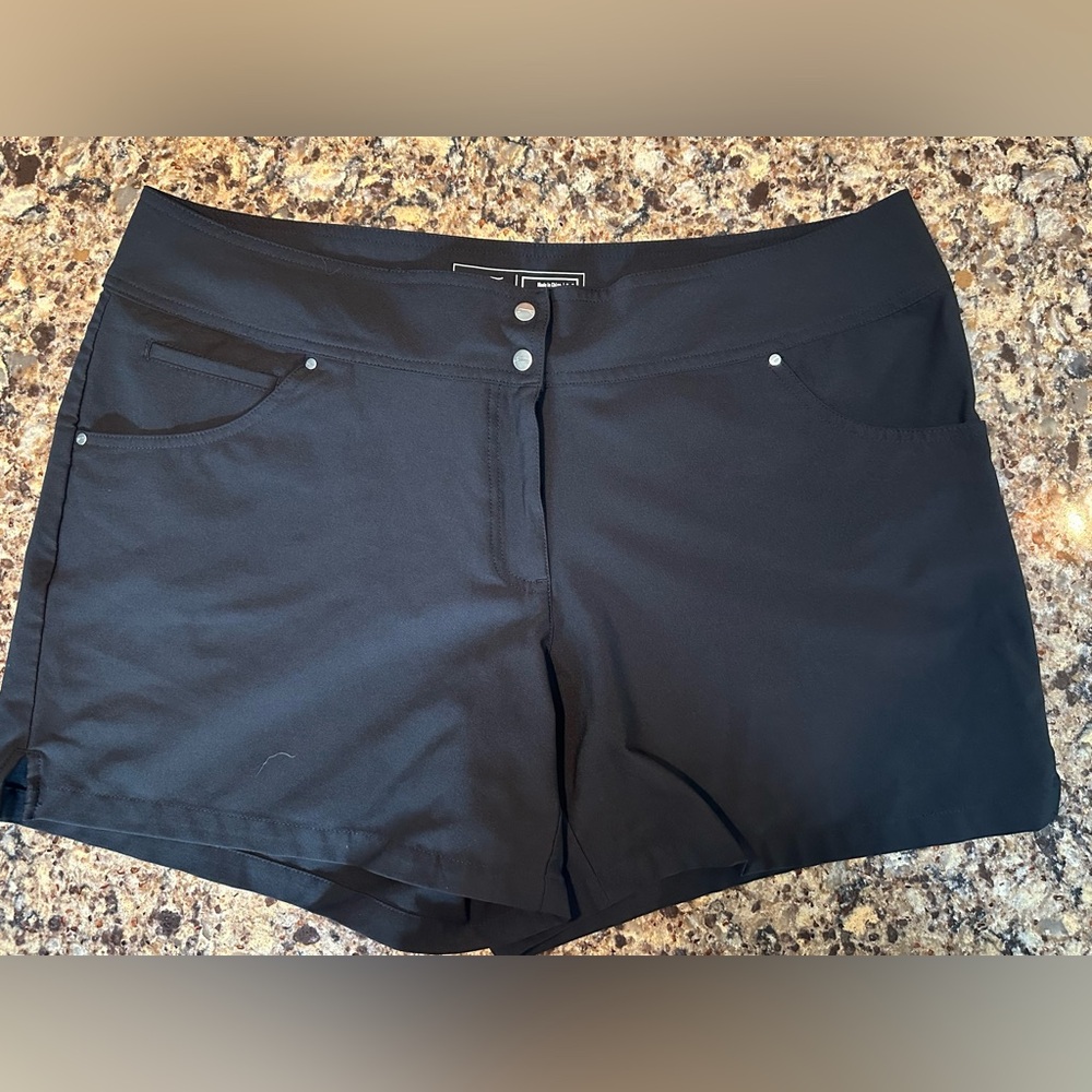 Slazenger Black Golf Shorts